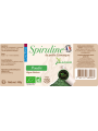 Etiquette Spiruline Bio en Poudre 100g