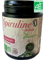 Spiruline Bio + Acérola Bio en comprimés  200 Comprimés