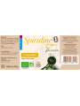 Etiquette Spiruline Bio + Fenugrec Bio en comprimés  200 Comprimés